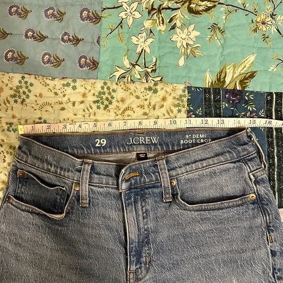 J. Crew Demi Boot Crop Jeans Size 29 - Picture 5 of 8